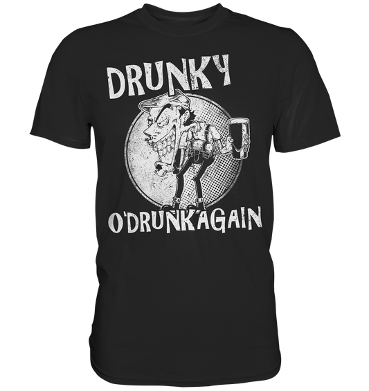 Drunky O'Drunkagain - Premium Shirt