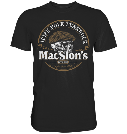 MacSlon's "Estd. 2009 / Irish Folk Punkrock" - Premium Shirt