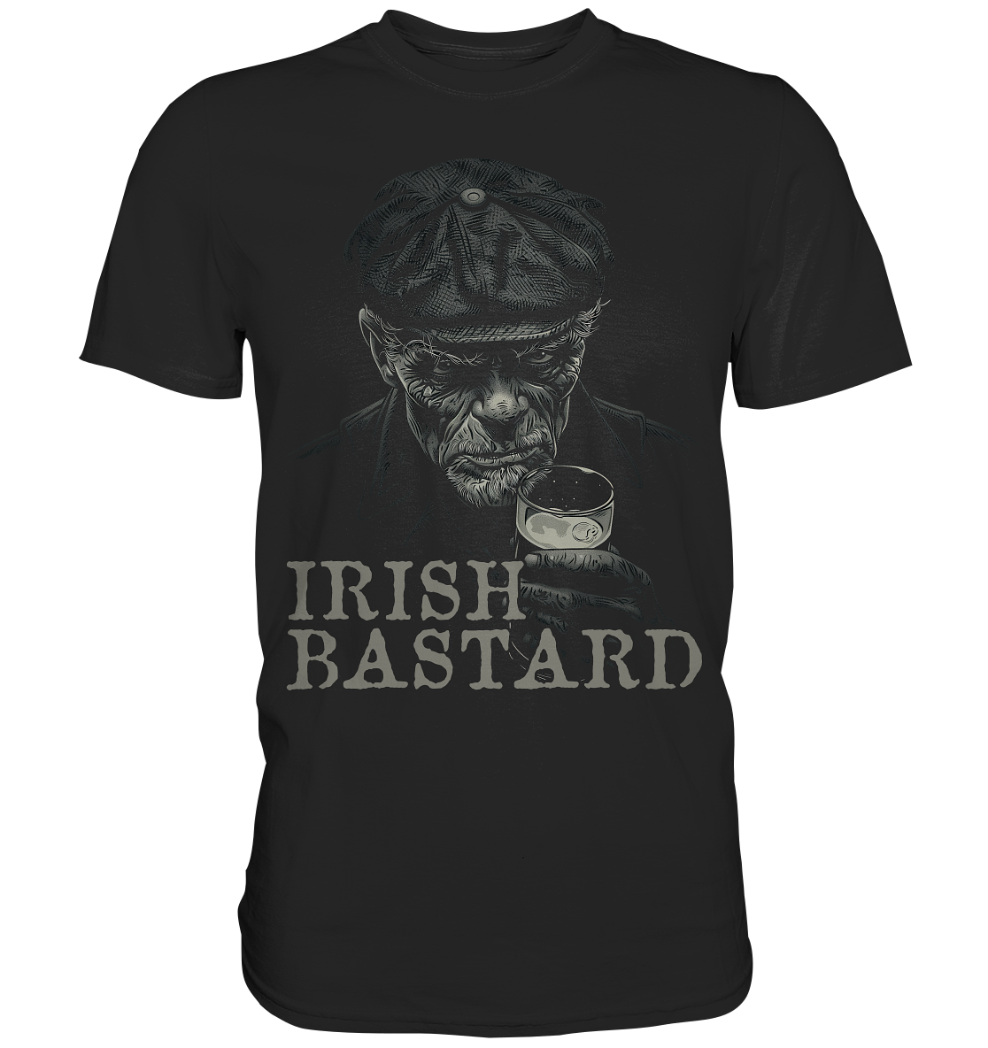 Irish Bastard "Old Irish Man VI" - Premium Shirt