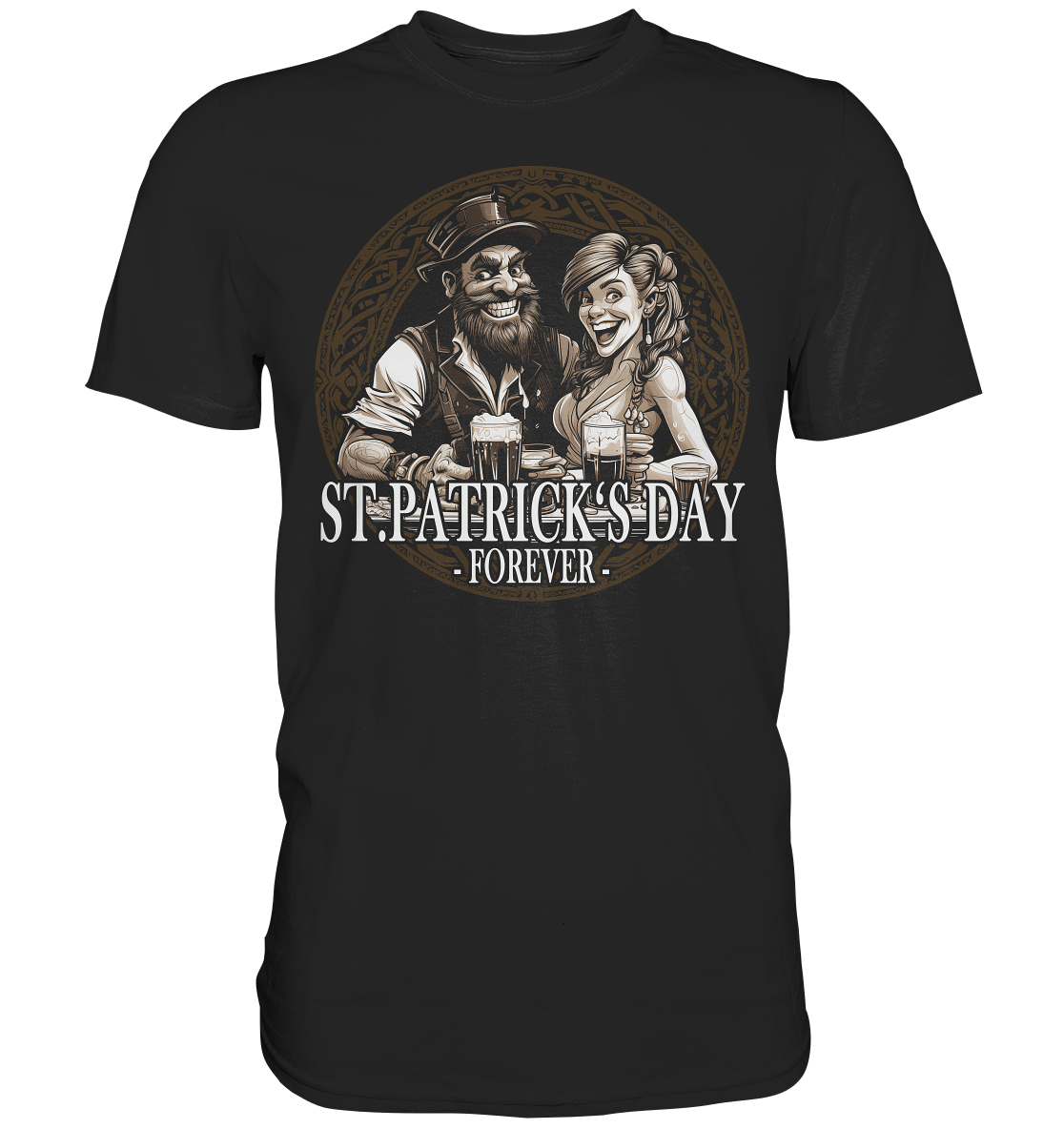 St. Patrick's Day "Forever / Couple" - Premium Shirt