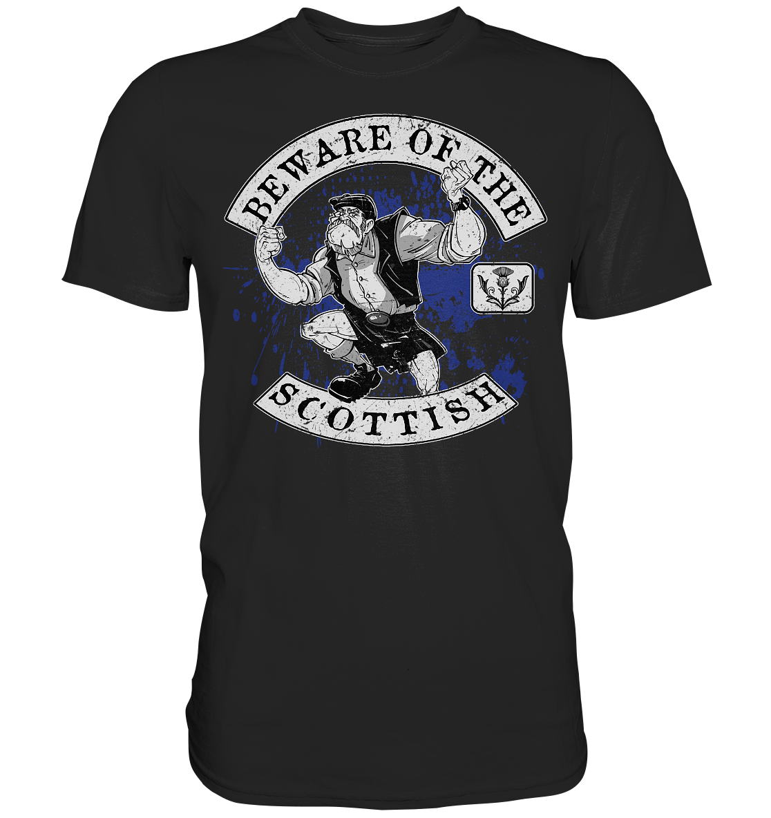 Beware Of The Scottish - Premium Shirt