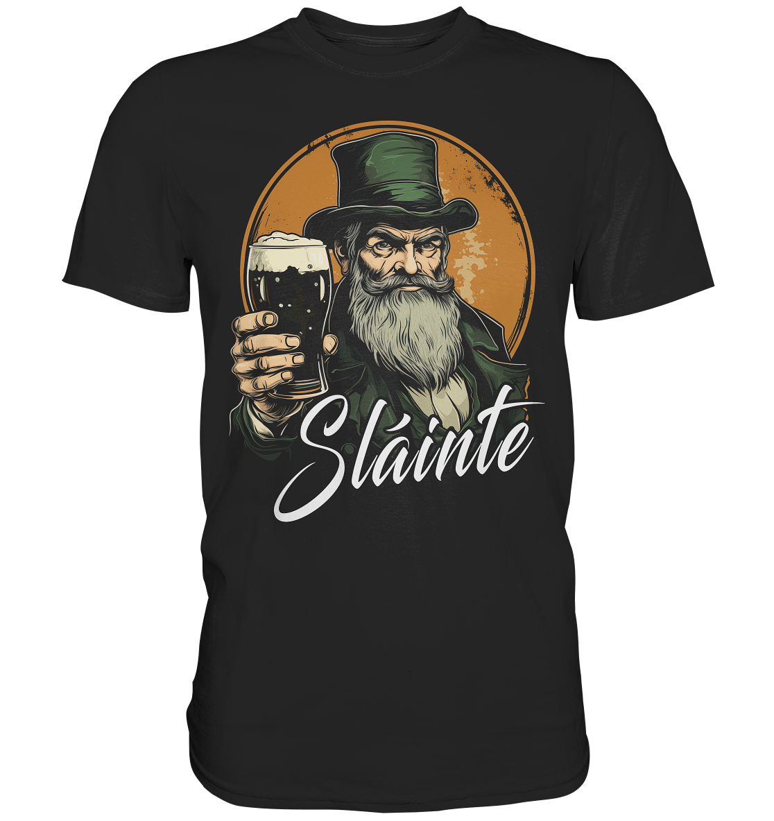 Sláinte "Old Irish Bastard I" - Premium Shirt