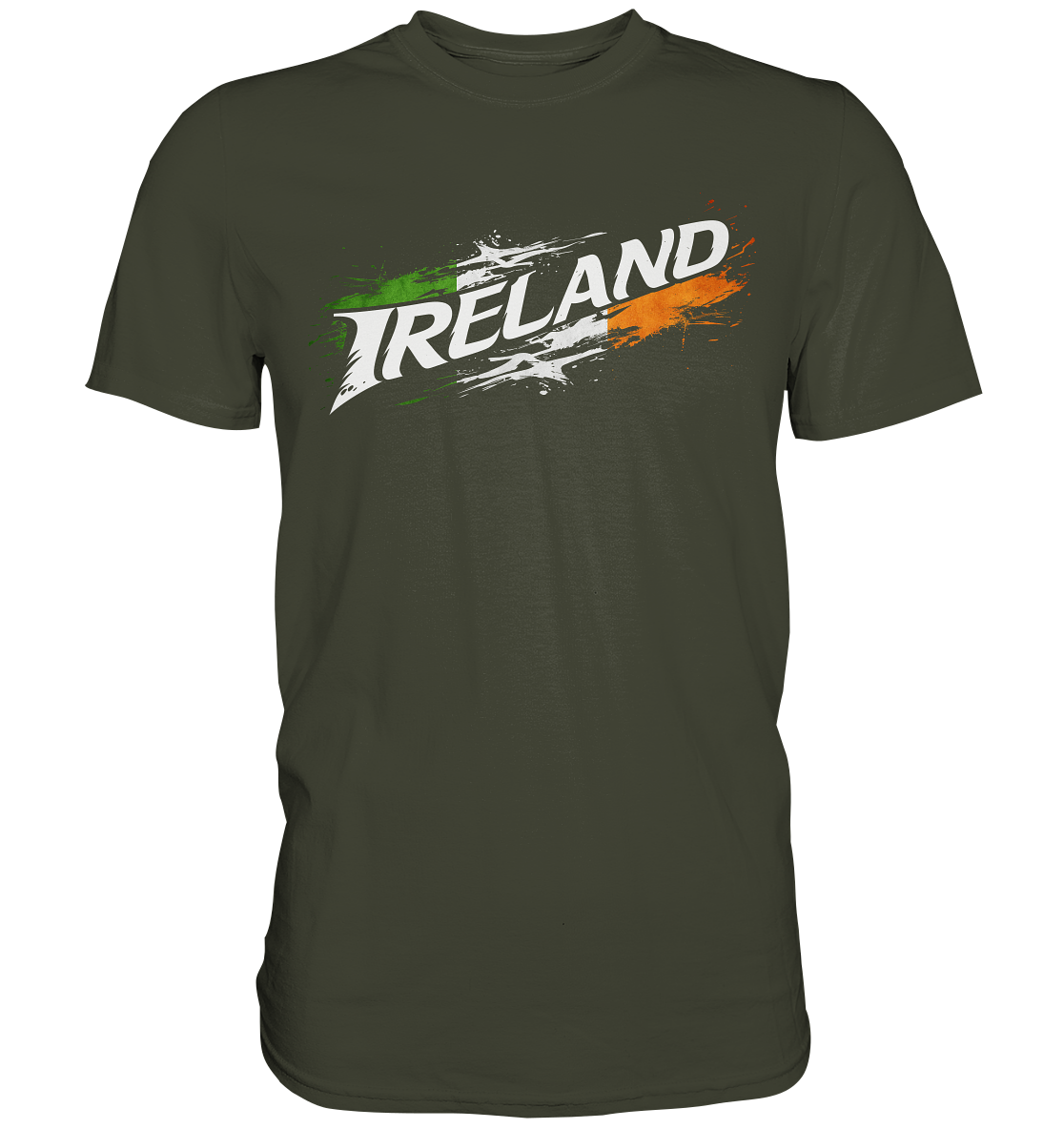 Ireland "Flag Splatter I" - Premium Shirt
