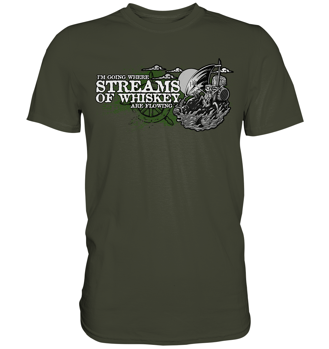 Streams Of Whiskey - Premium Shirt