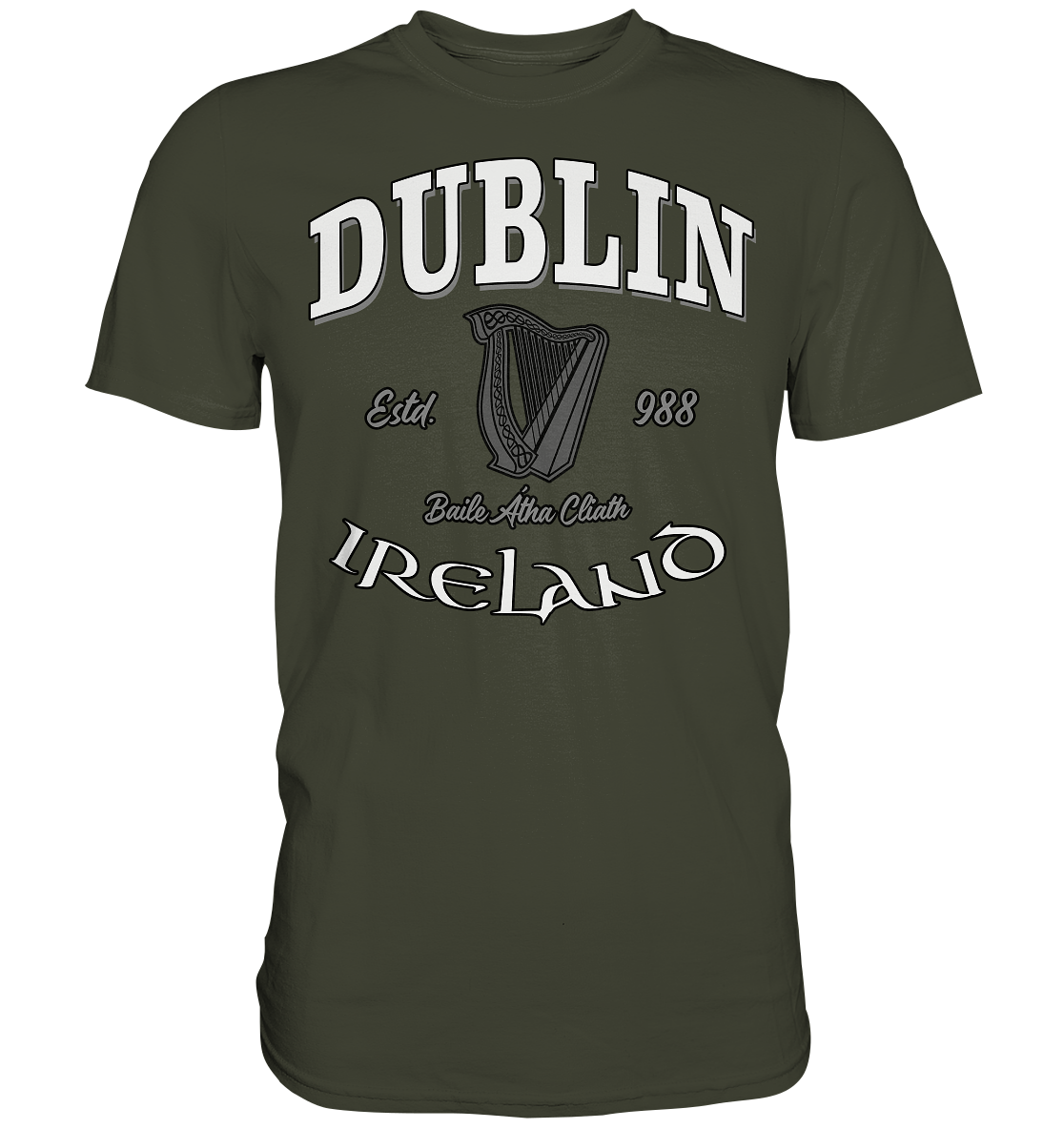 Dublin "Baile Átha Cliath" - Premium Shirt