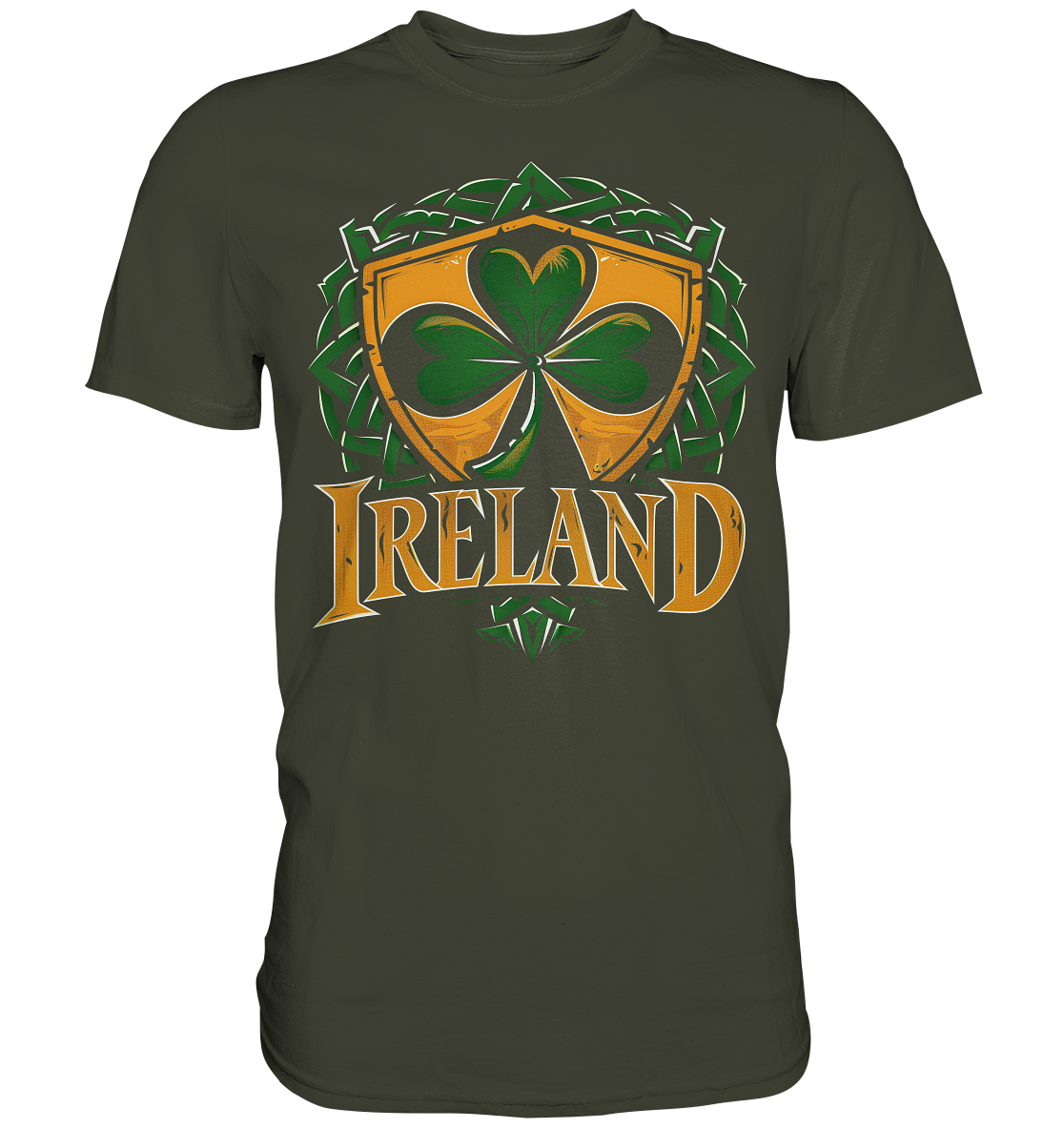 Ireland "Shamrock / Crest" - Premium Shirt