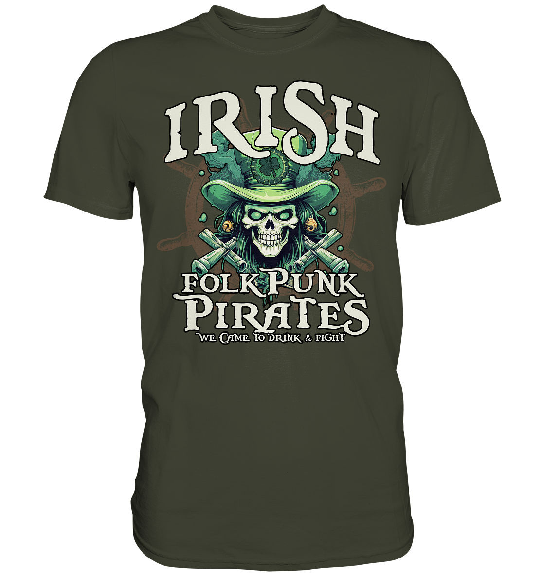 Irish Folkpunk "Pirates" - Premium Shirt