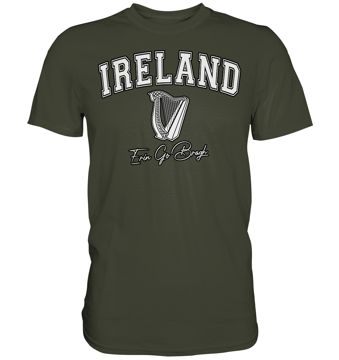 Ireland "Harp / Erin Go Bragh" - Premium Shirt