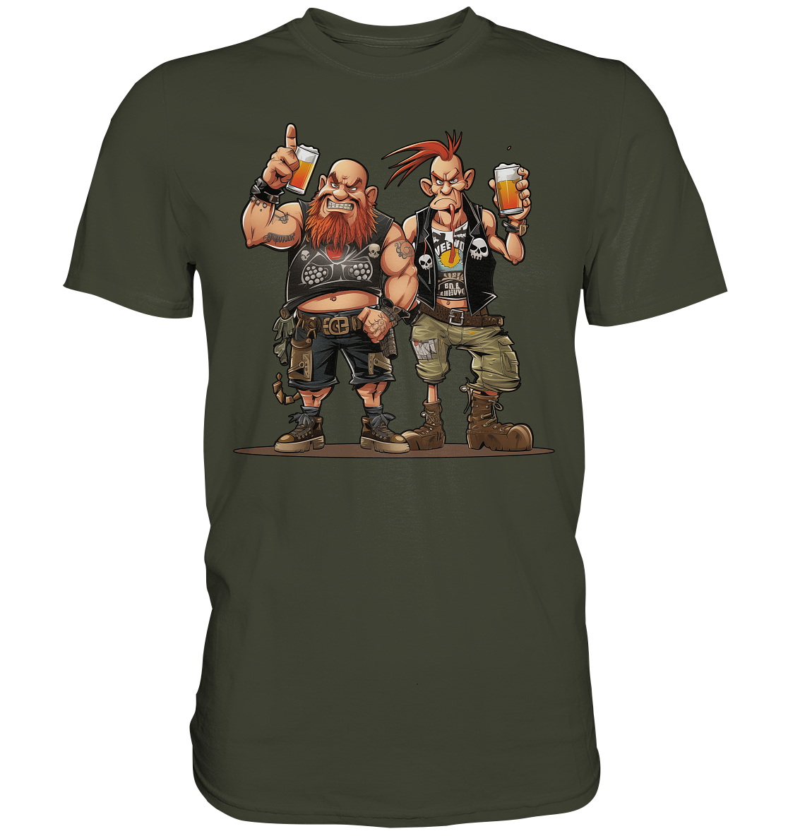 Folkpunk & Beer "That's Why I'm Here IV" - Premium Shirt