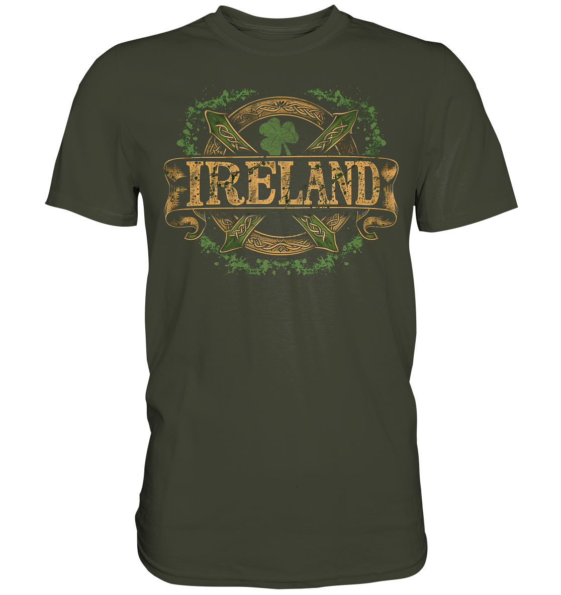 Ireland "Shamrock / Crest II" - Premium Shirt