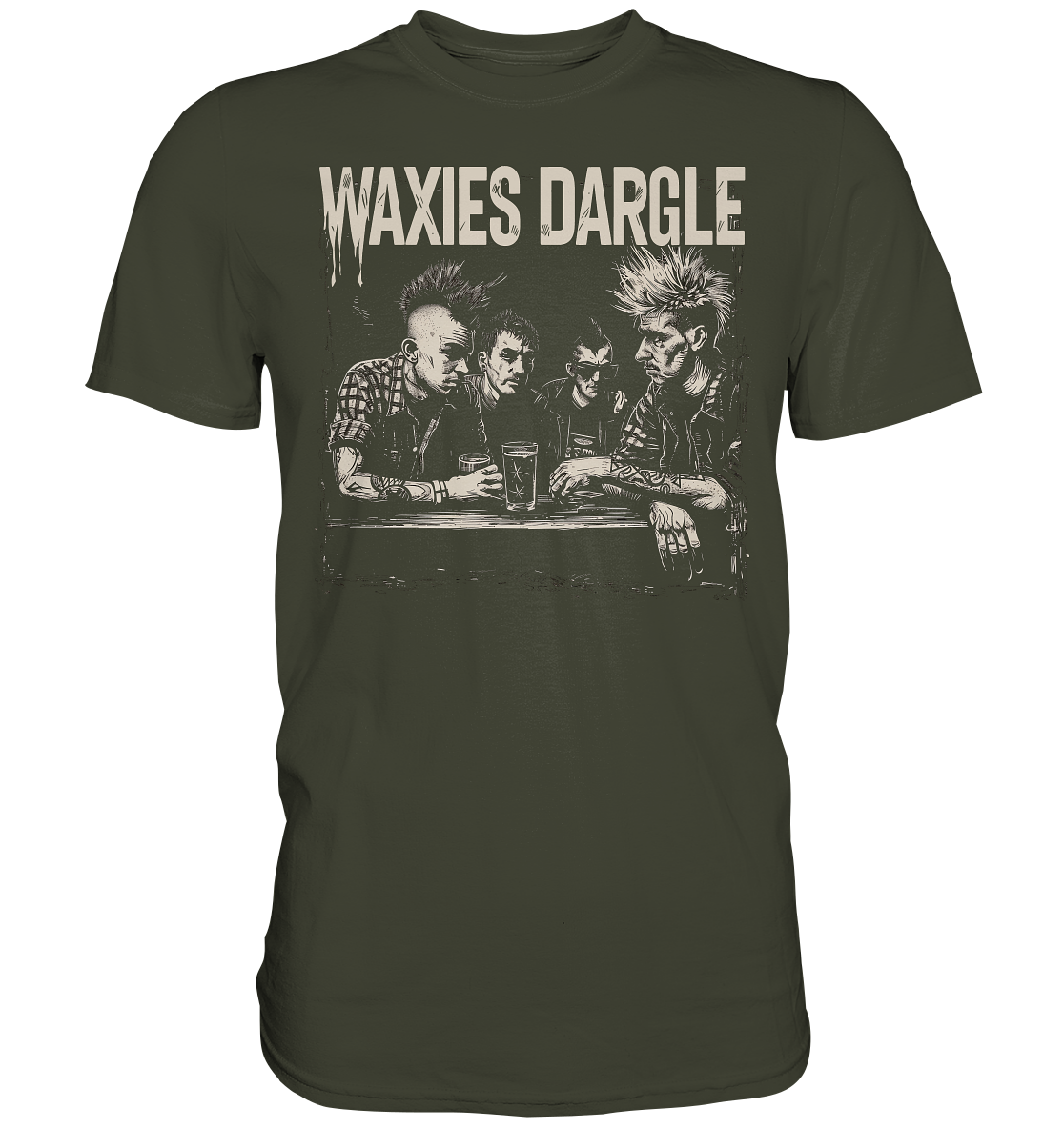 Waxies Dargle "Punks II" - Premium Shirt