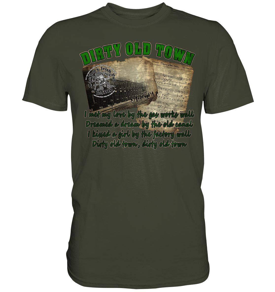 MacSlon's "Dirty Old Town I" - Premium Shirt