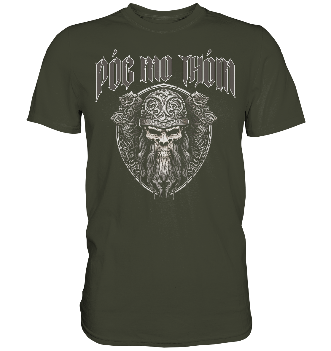 Póg Mo Thóin Streetwear "Celtic Warrior" - Premium Shirt