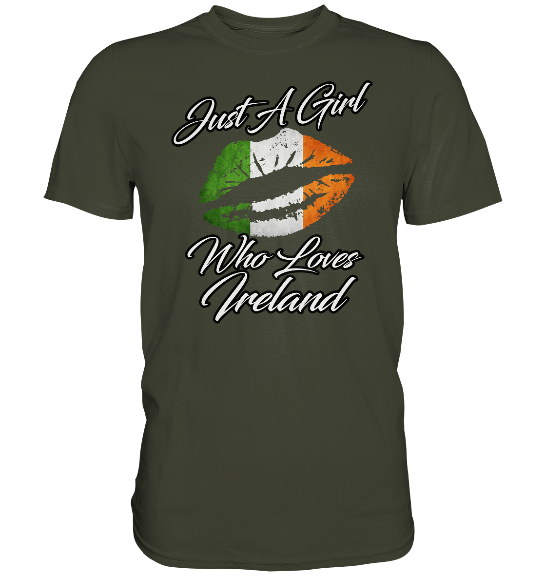 Just A Girl Who Loves Ireland - Premium Shirt