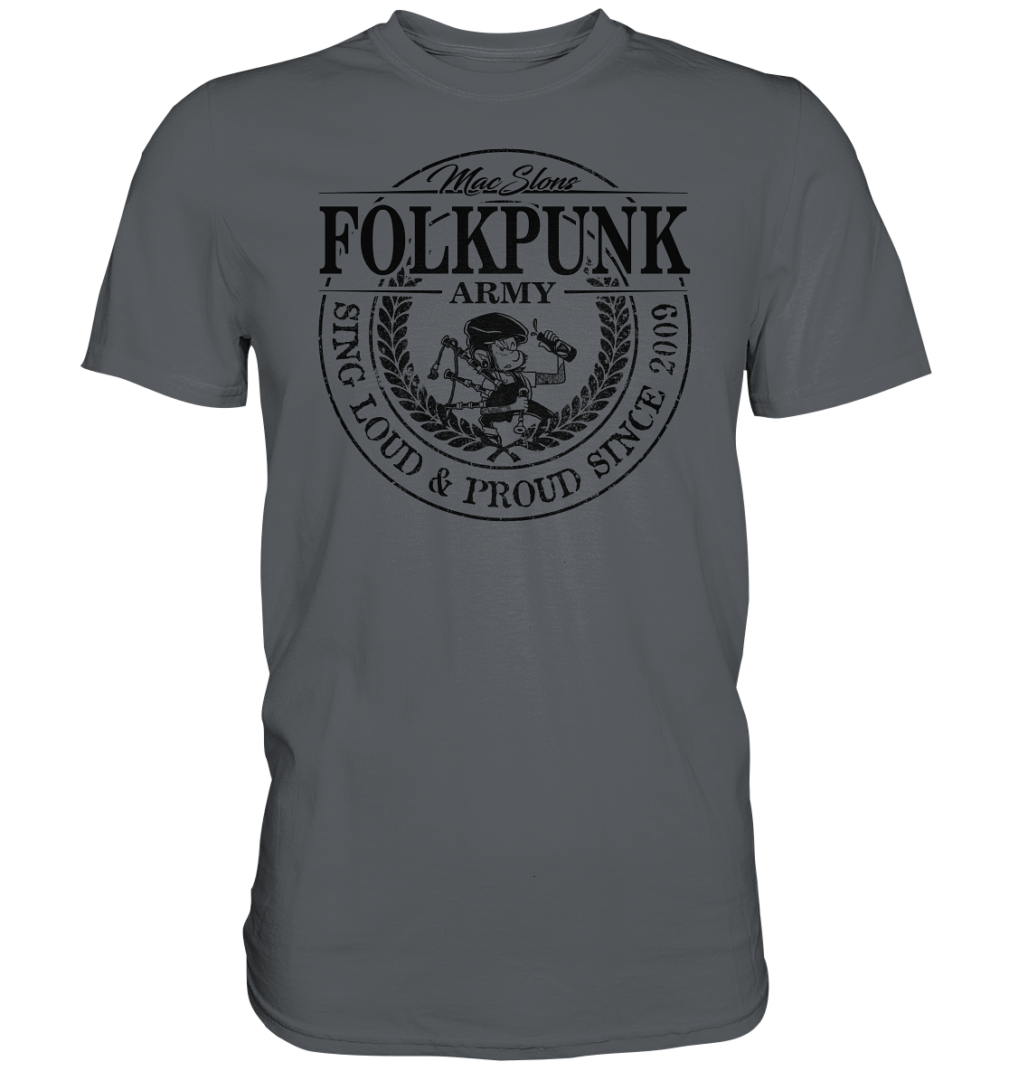 MacSlon's "Folkpunk Army" - Premium Shirt
