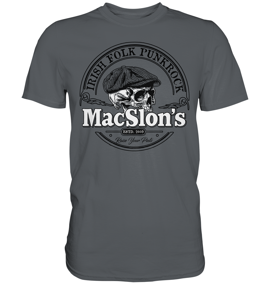 MacSlon's "Estd. 2009 / Irish Folk Punkrock II" - Premium Shirt