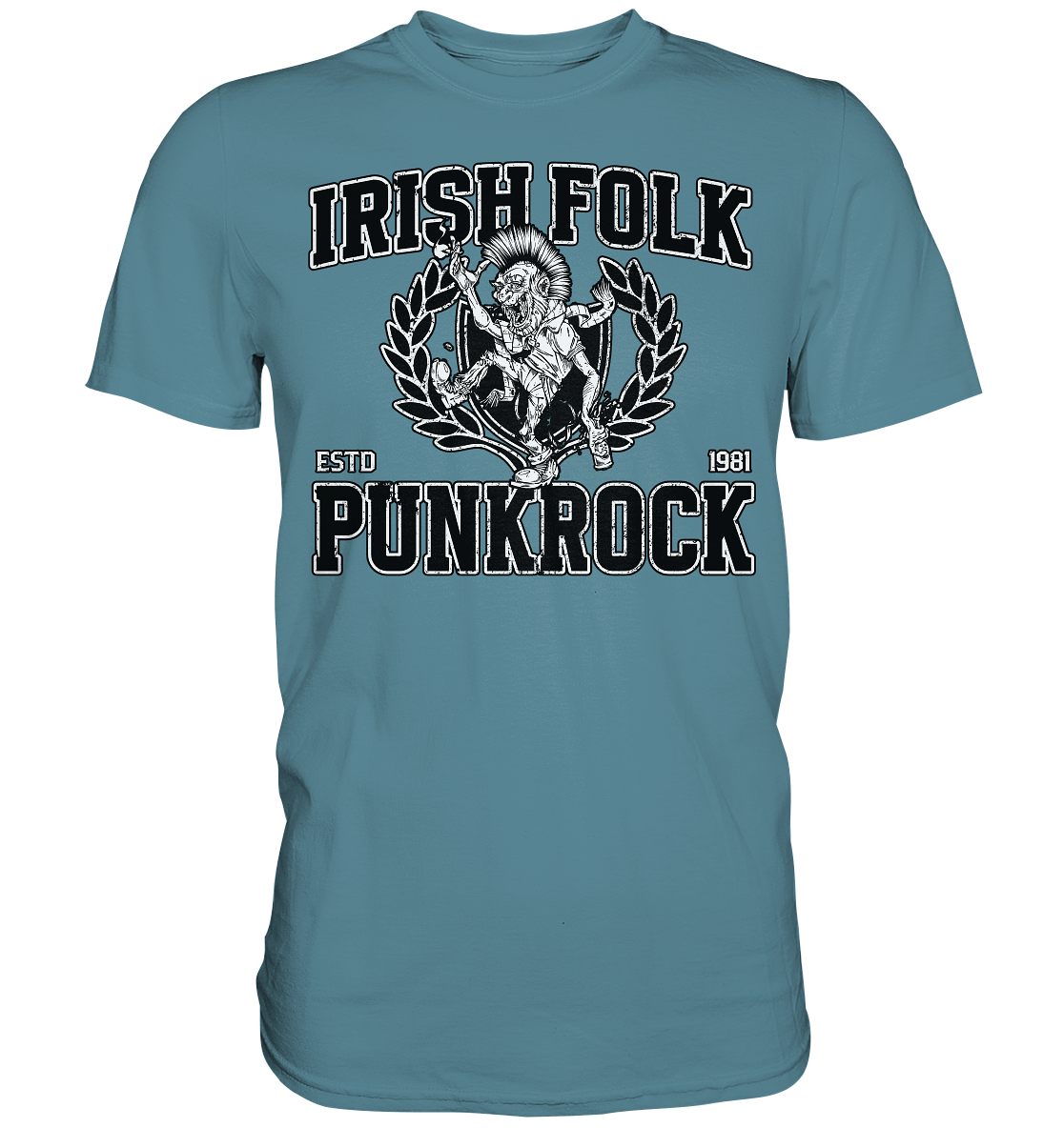 Irish Folk Punkrock "Estd. 1981" - Premium Shirt