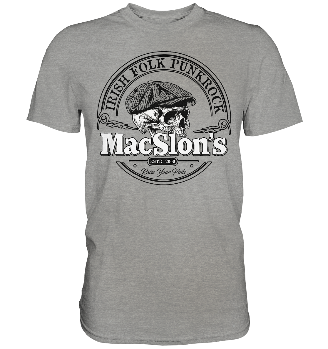 MacSlon's "Estd. 2009 / Irish Folk Punkrock II" - Premium Shirt