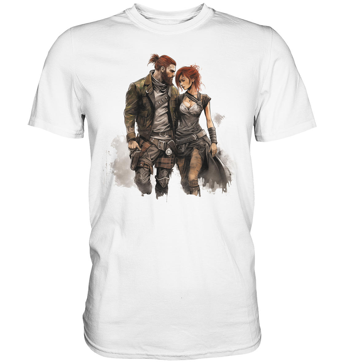 Celtic Couple "Artwork II" - Premium Shirt