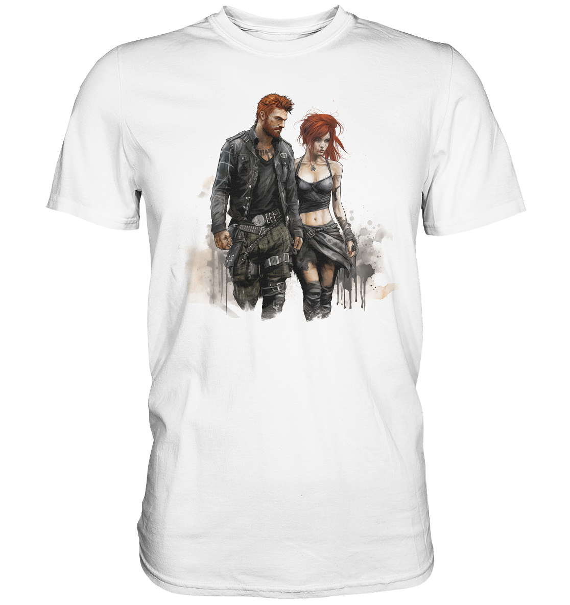 Celtic Couple "Artwork I" - Premium Shirt