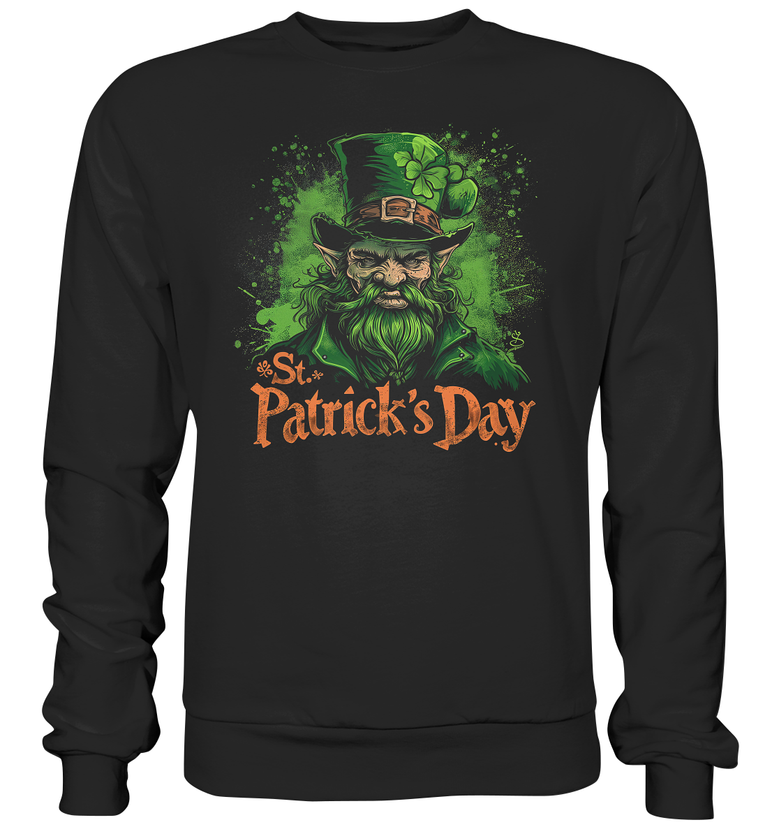 St. Patrick's Day "Leprechaun V" - Premium Sweatshirt