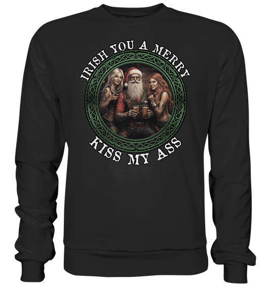 Irish You A Merry... "Santa, Girls & Beer II" - Premium Sweatshirt