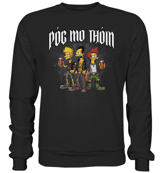 Póg Mo Thóin Streetwear "Punks" - Premium Sweatshirt