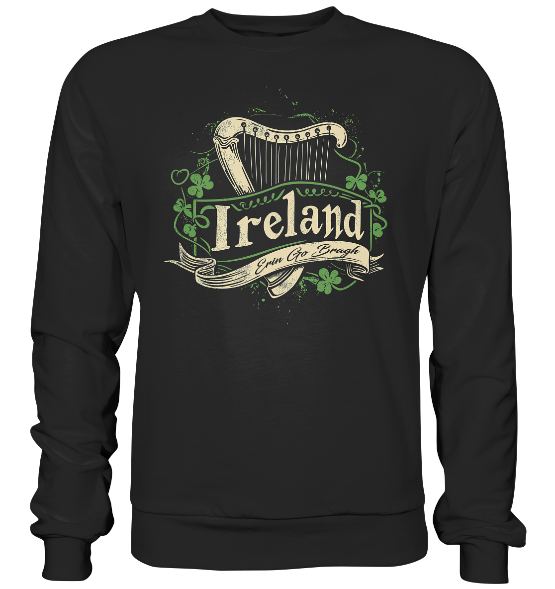 Ireland "Erin Go Bragh / Crest" - Premium Sweatshirt