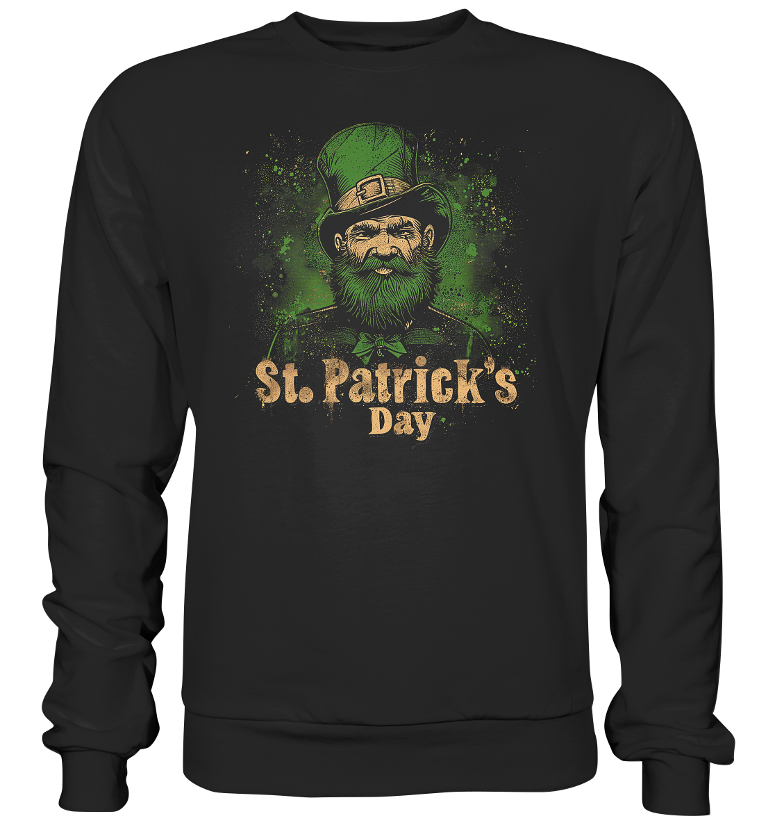 St. Patrick's Day "Leprechaun III" - Premium Sweatshirt