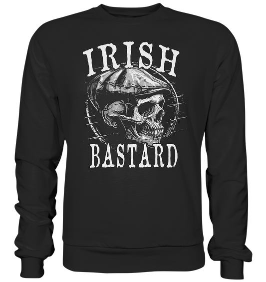Irish Bastard "Flatcap-Skull I" - Premium Sweatshirt