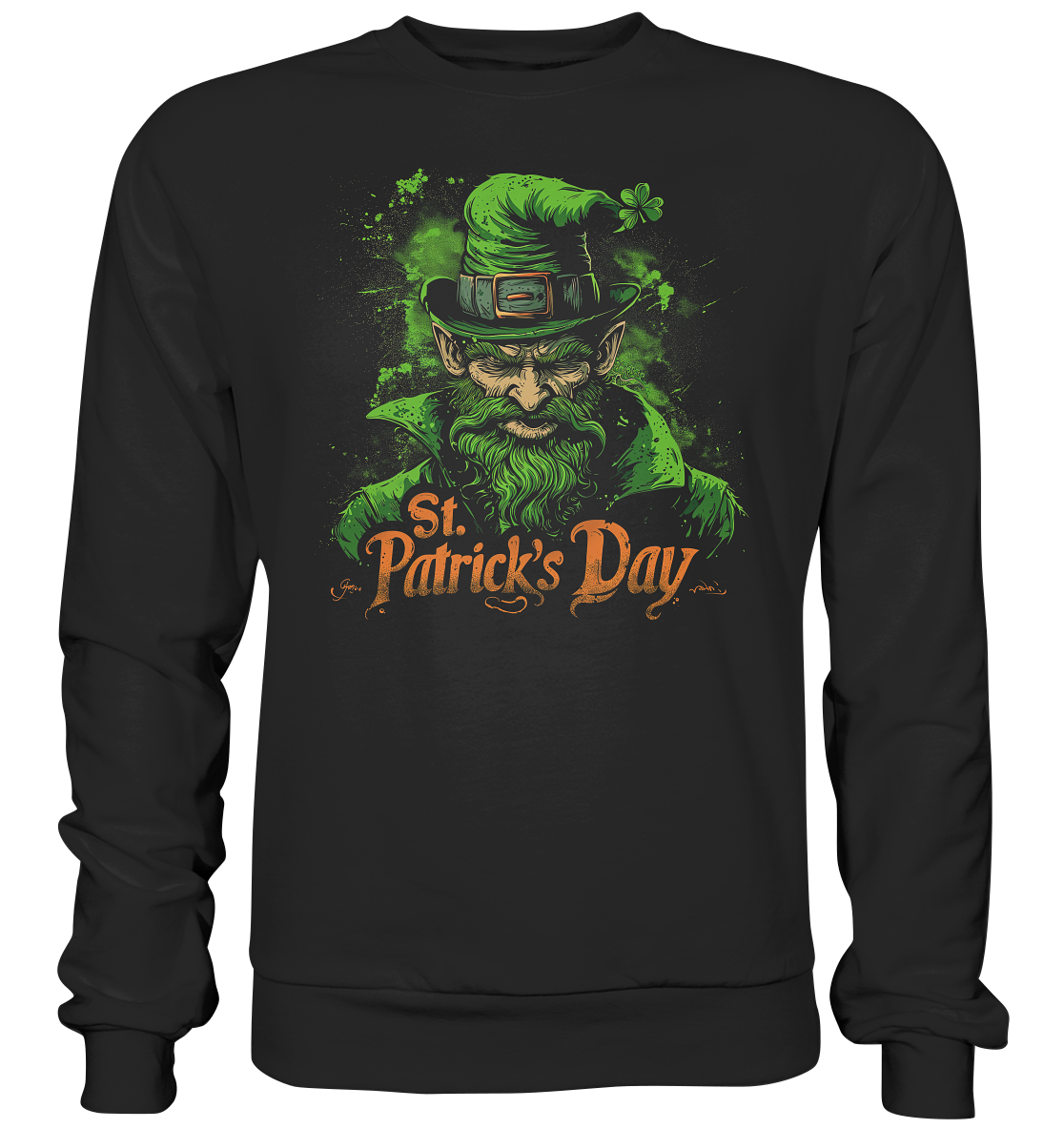 St. Patrick's Day "Leprechaun I" - Premium Sweatshirt