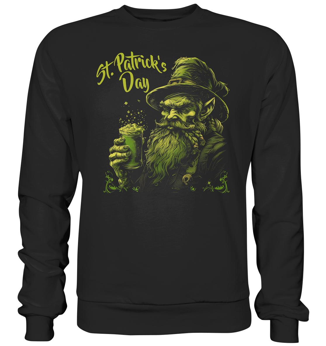 St. Patrick's Day "Leprechaun II" - Premium Sweatshirt