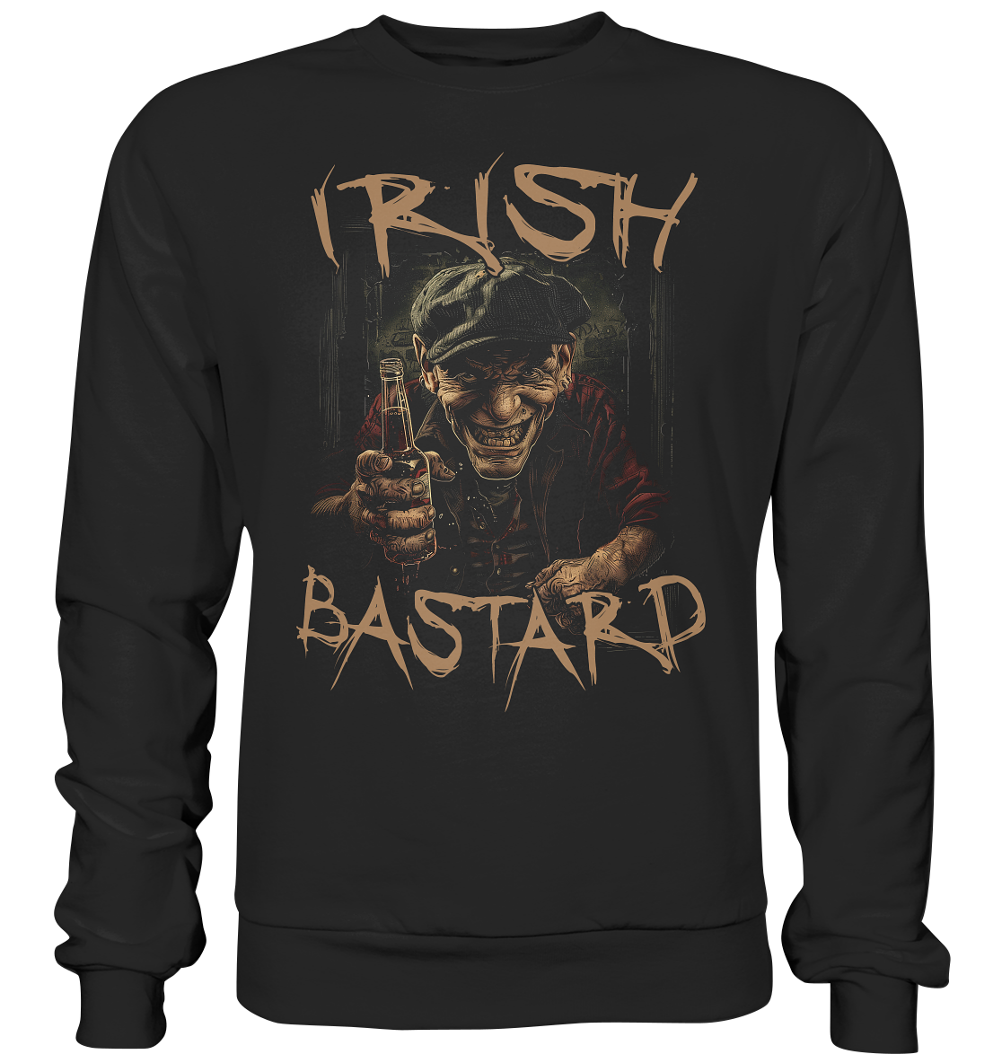 Irish Bastard "Old Irish Man VII" - Premium Sweatshirt