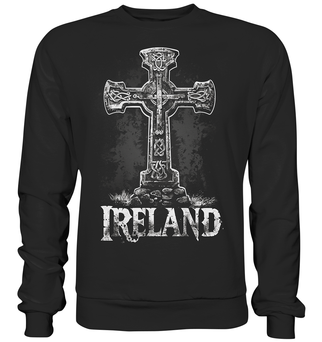 Ireland "Celtic Cross I" - Premium Sweatshirt