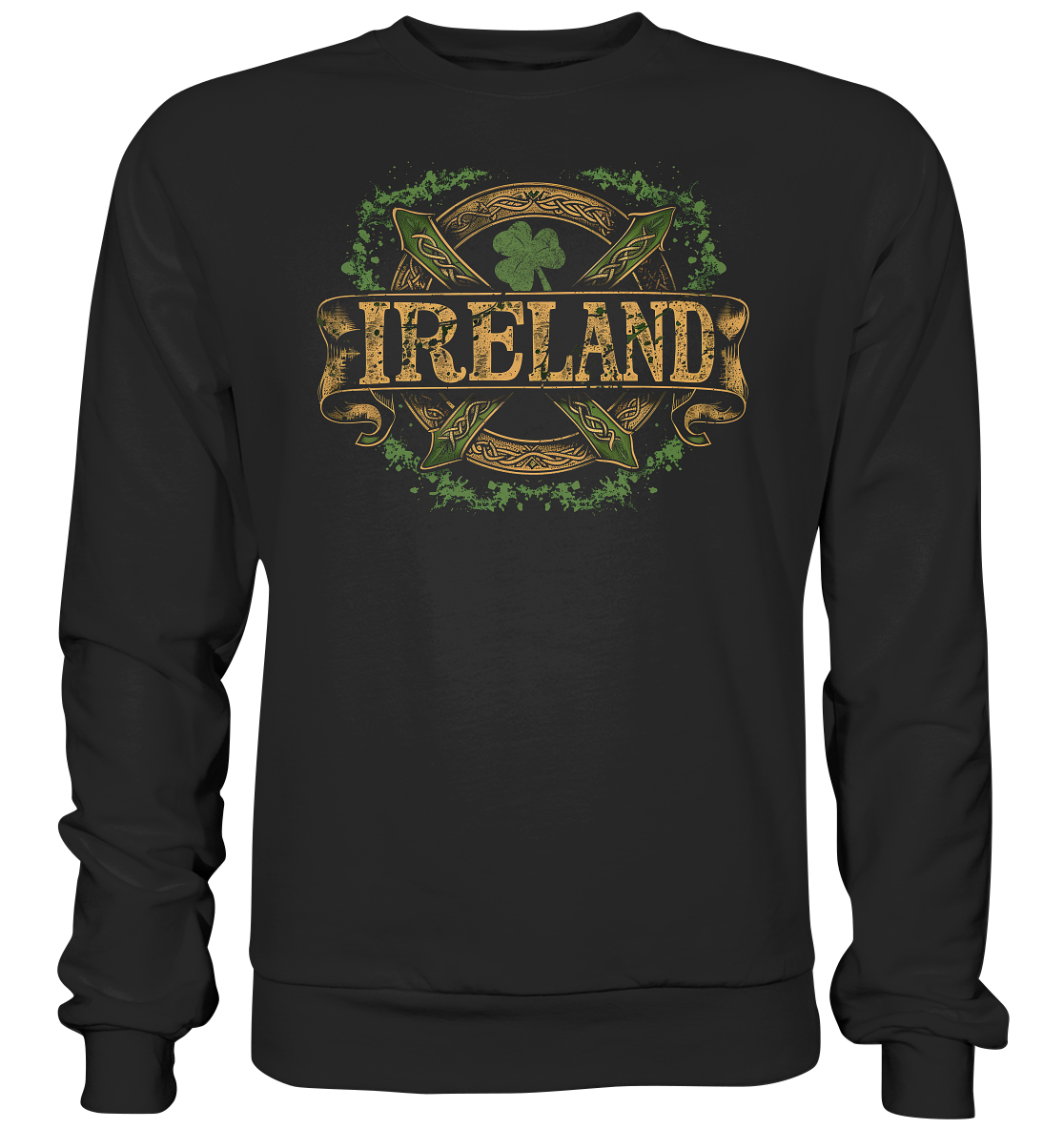 Ireland "Shamrock / Crest II" - Premium Sweatshirt