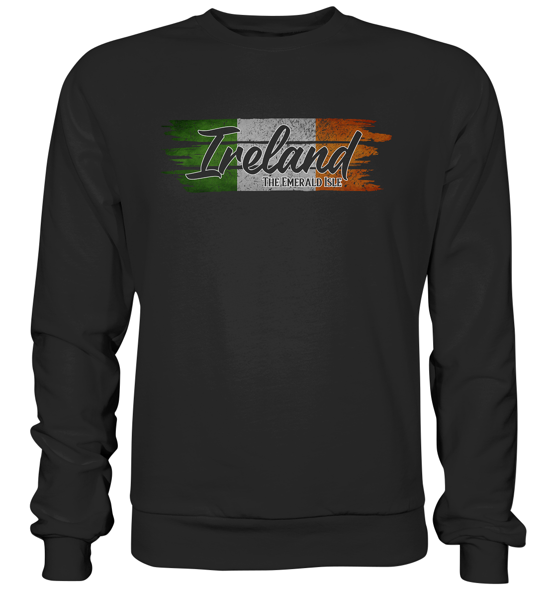 Ireland "The Emerald Isle / Flag" - Premium Sweatshirt