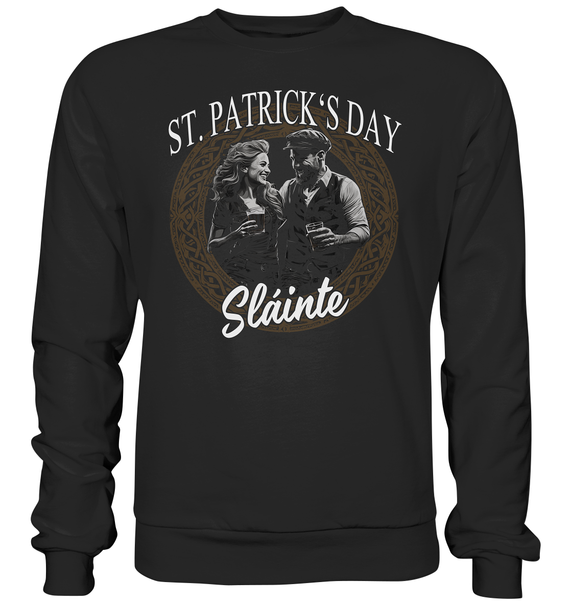 St. Patrick's Day "Sláinte / Couple" - Premium Sweatshirt