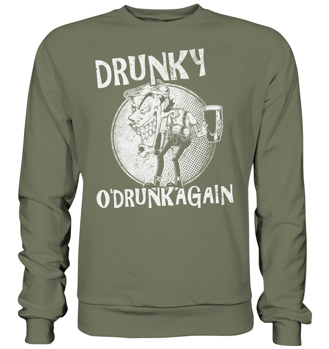 Drunky O'Drunkagain - Premium Sweatshirt