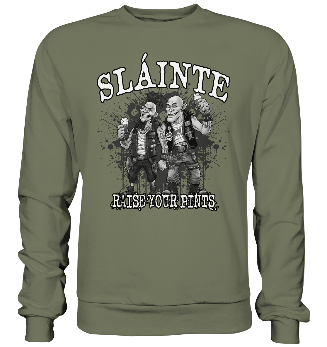 Sláinte "Raise Your Pints IV" - Premium Sweatshirt
