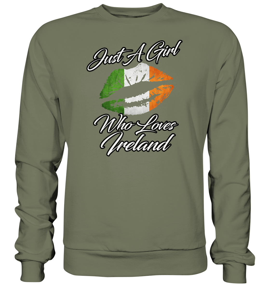 Just A Girl Who Loves Ireland - Premium Sweatshirt