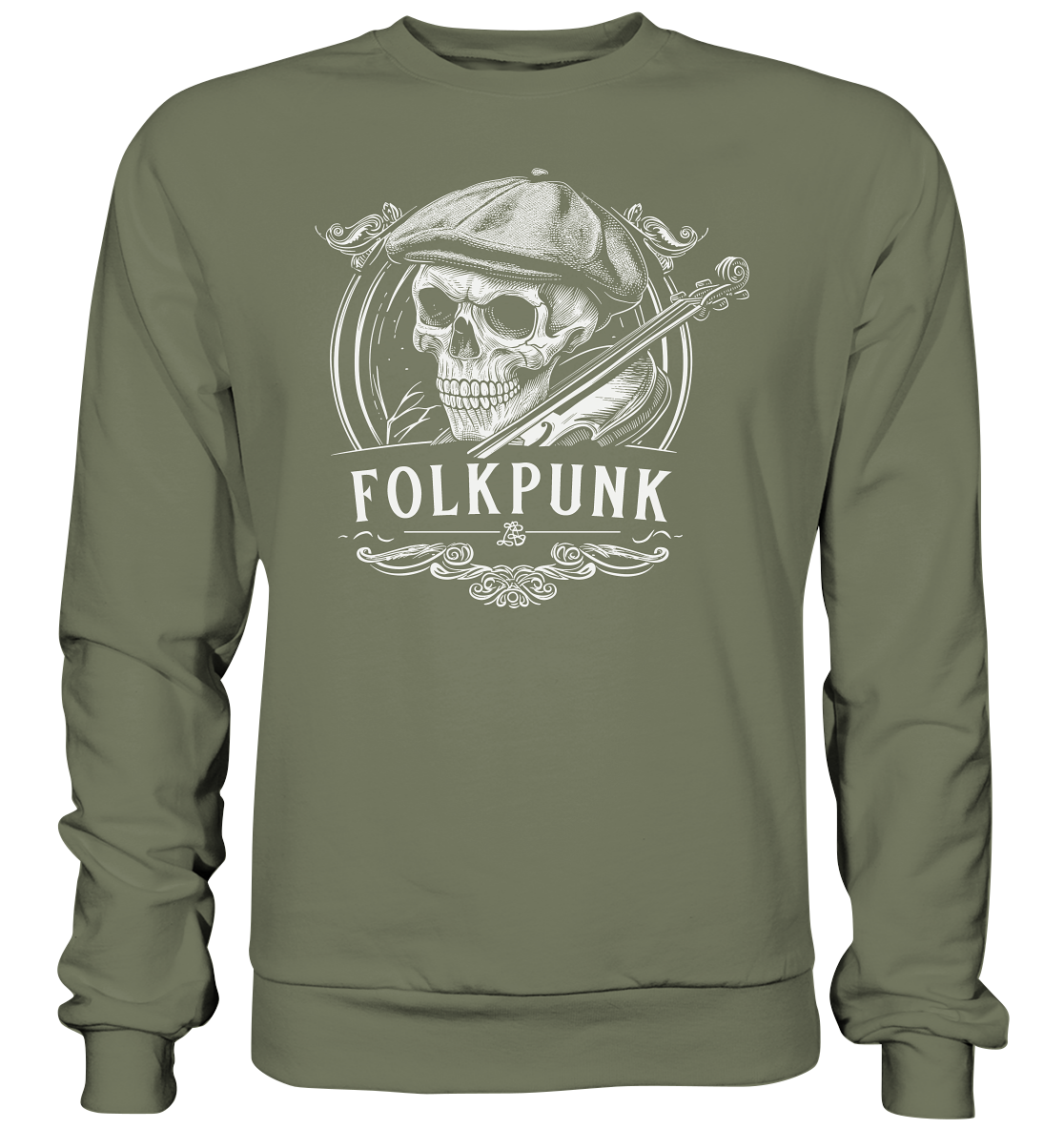Folkpunk "Crest" - Premium Sweatshirt