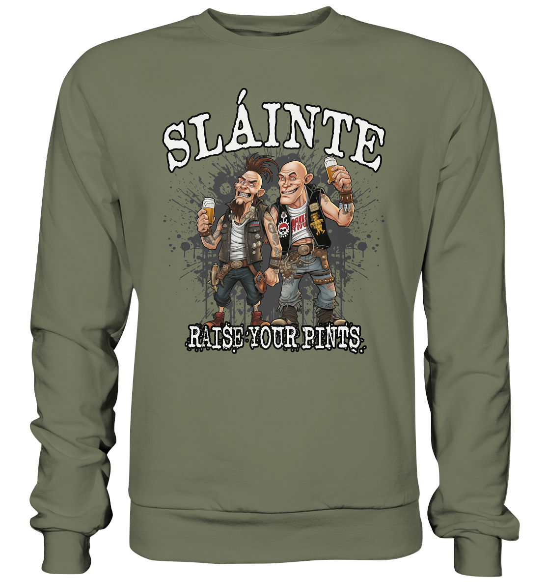 Sláinte "Raise Your Pints II" - Premium Sweatshirt