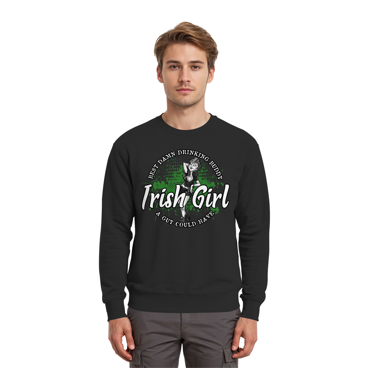 Irish Girl "Drinking Buddy" - Premium Sweatshirt