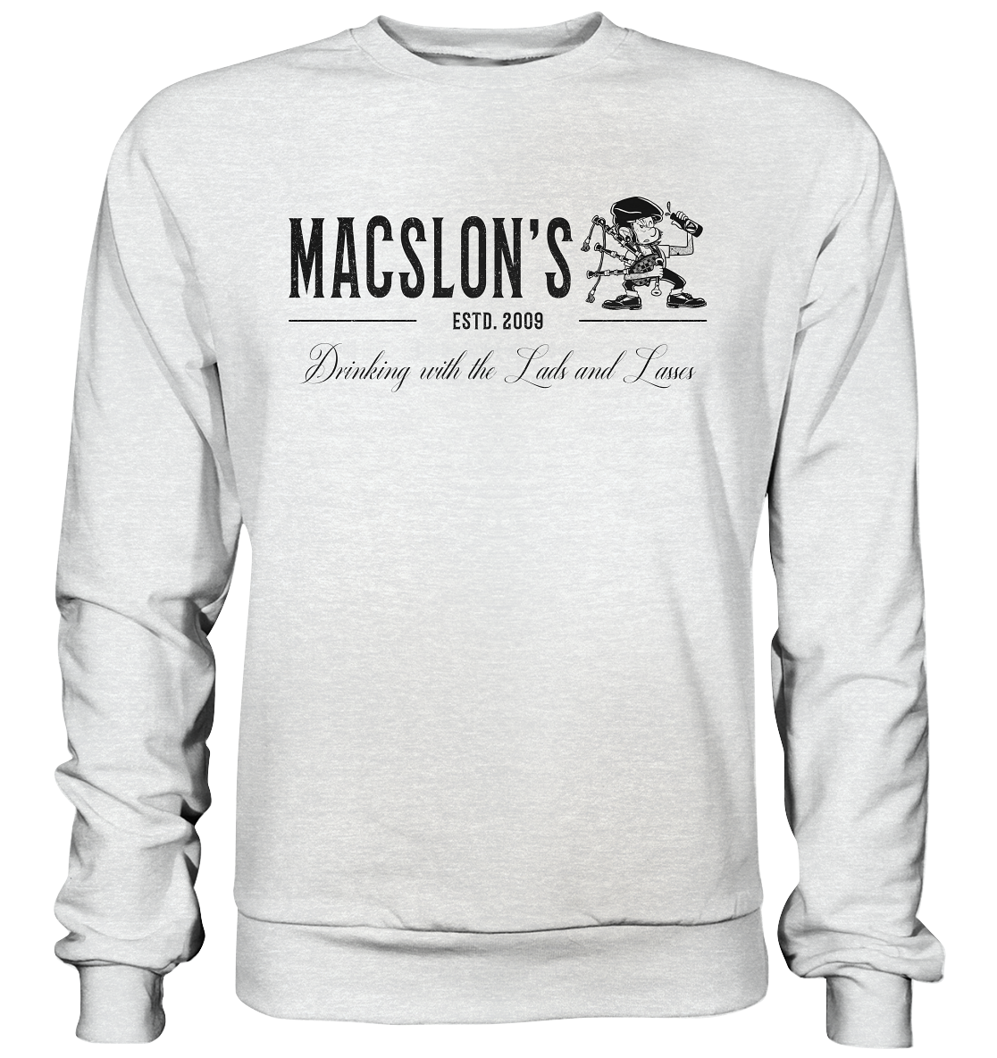 MacSlon's "Drinking With The Lads & Lasses" - Premium Sweatshirt