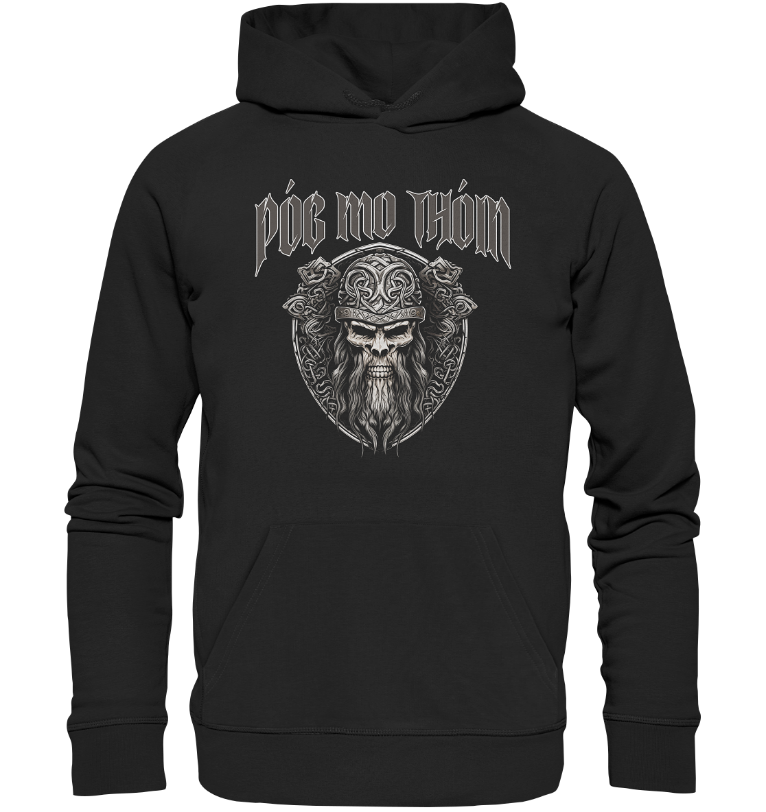 Póg Mo Thóin Streetwear "Celtic Warrior" - Premium Unisex Hoodie