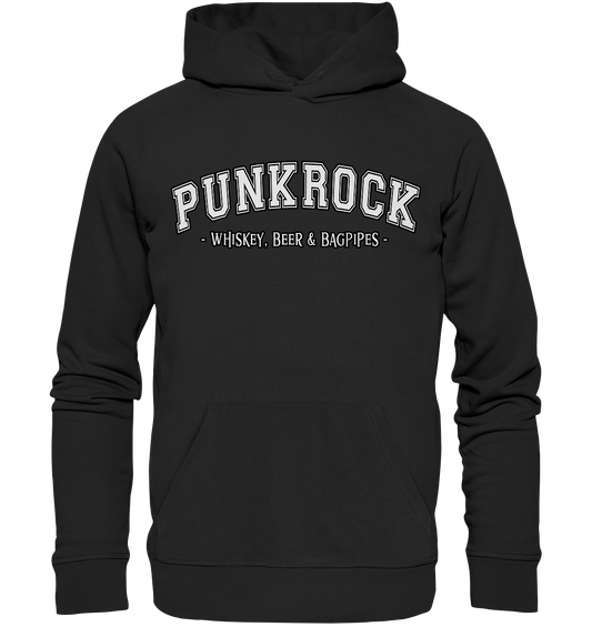 Punkrock "Whiskey, Beer & Bagpipes" - Premium Unisex Hoodie