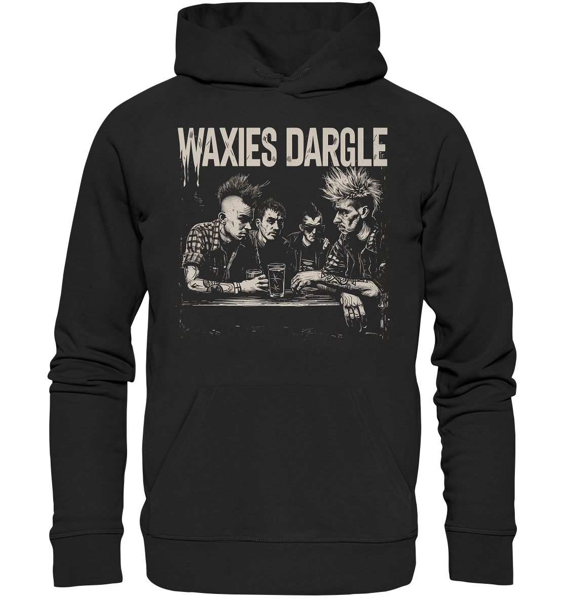 Waxies Dargle "Punks II" - Premium Unisex Hoodie