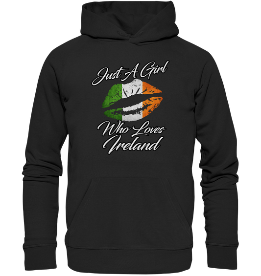 Just A Girl Who Loves Ireland - Premium Unisex Hoodie