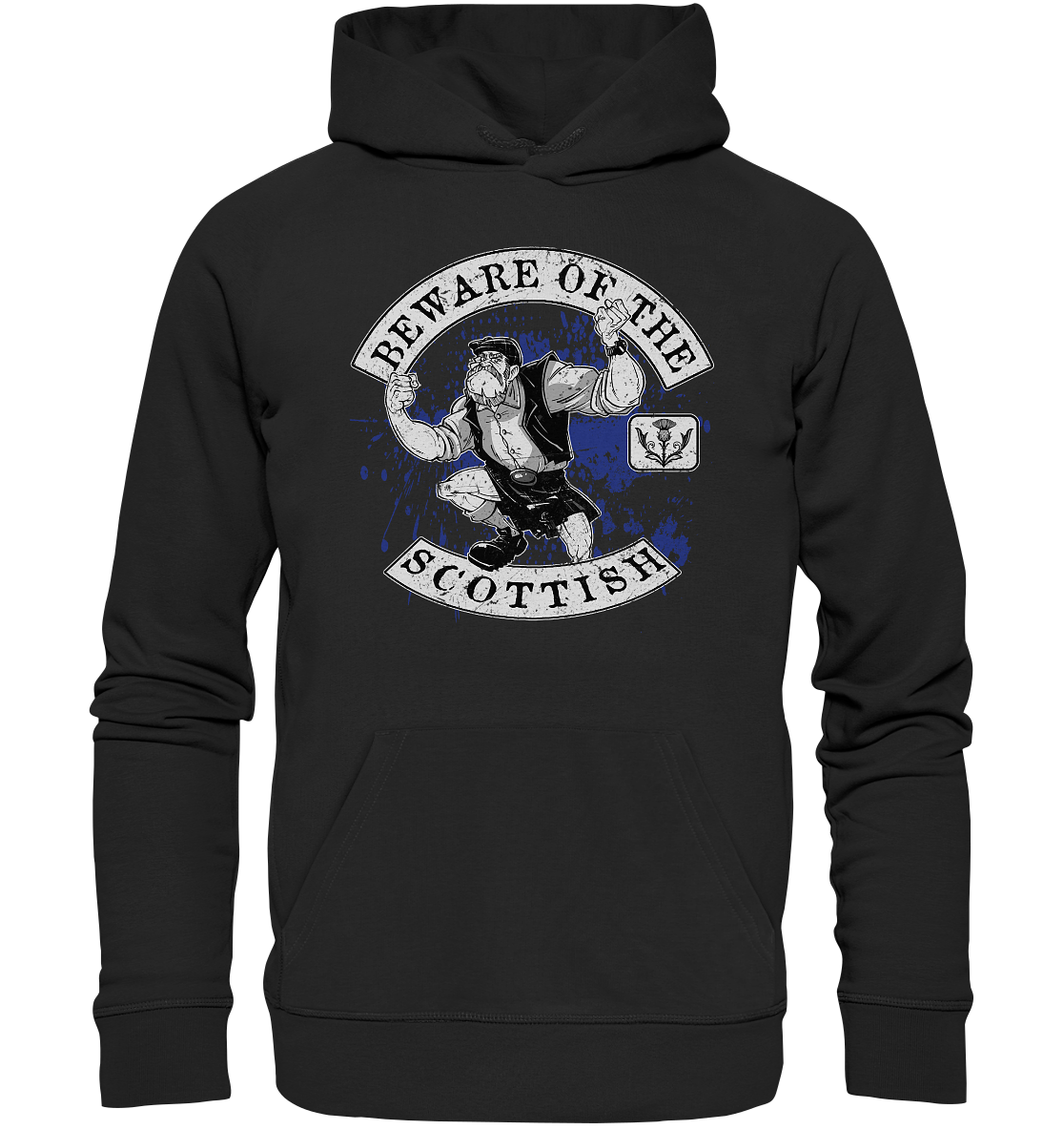 Beware Of The Scottish - Premium Unisex Hoodie