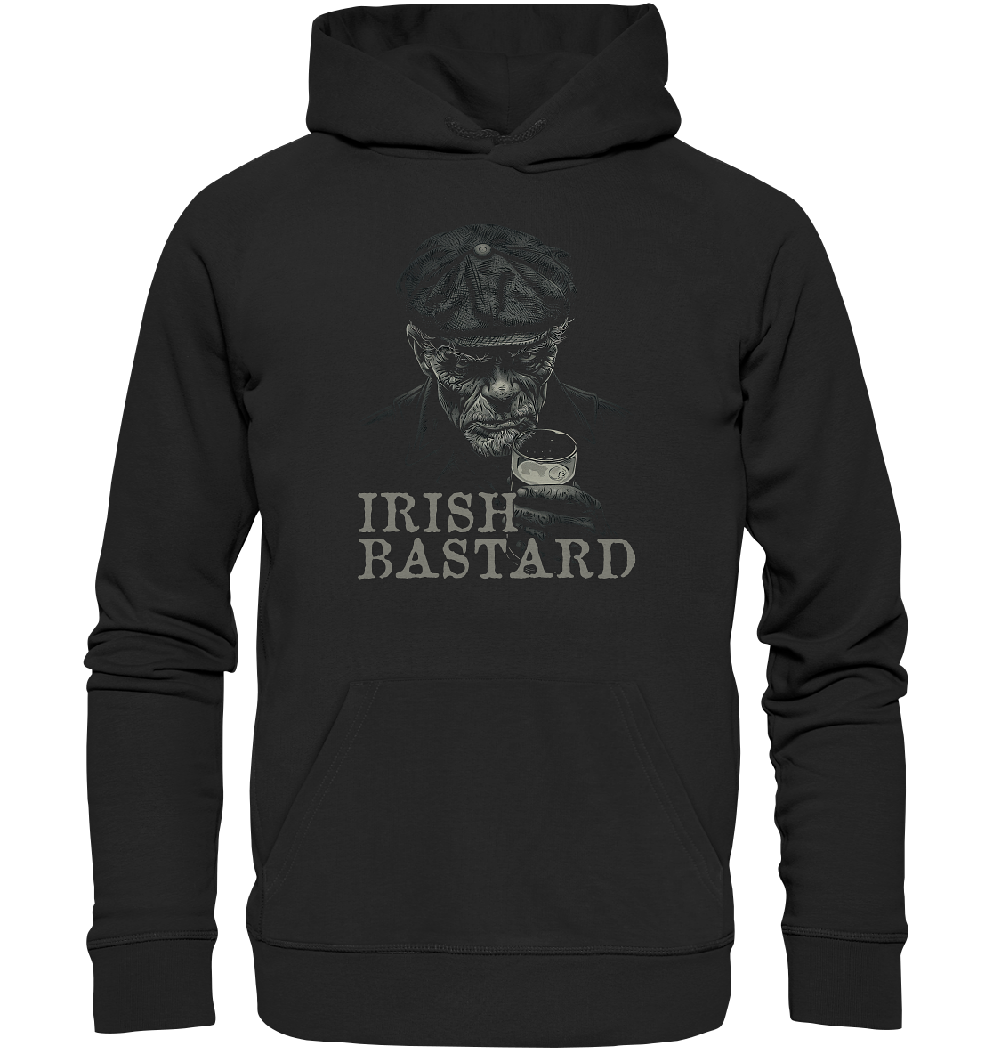 Irish Bastard "Old Irish Man VI" - Premium Unisex Hoodie